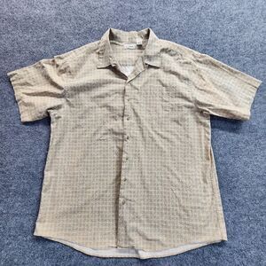 LL Bean Shirt Men's XXL Tall Tribal Button Down Vtg